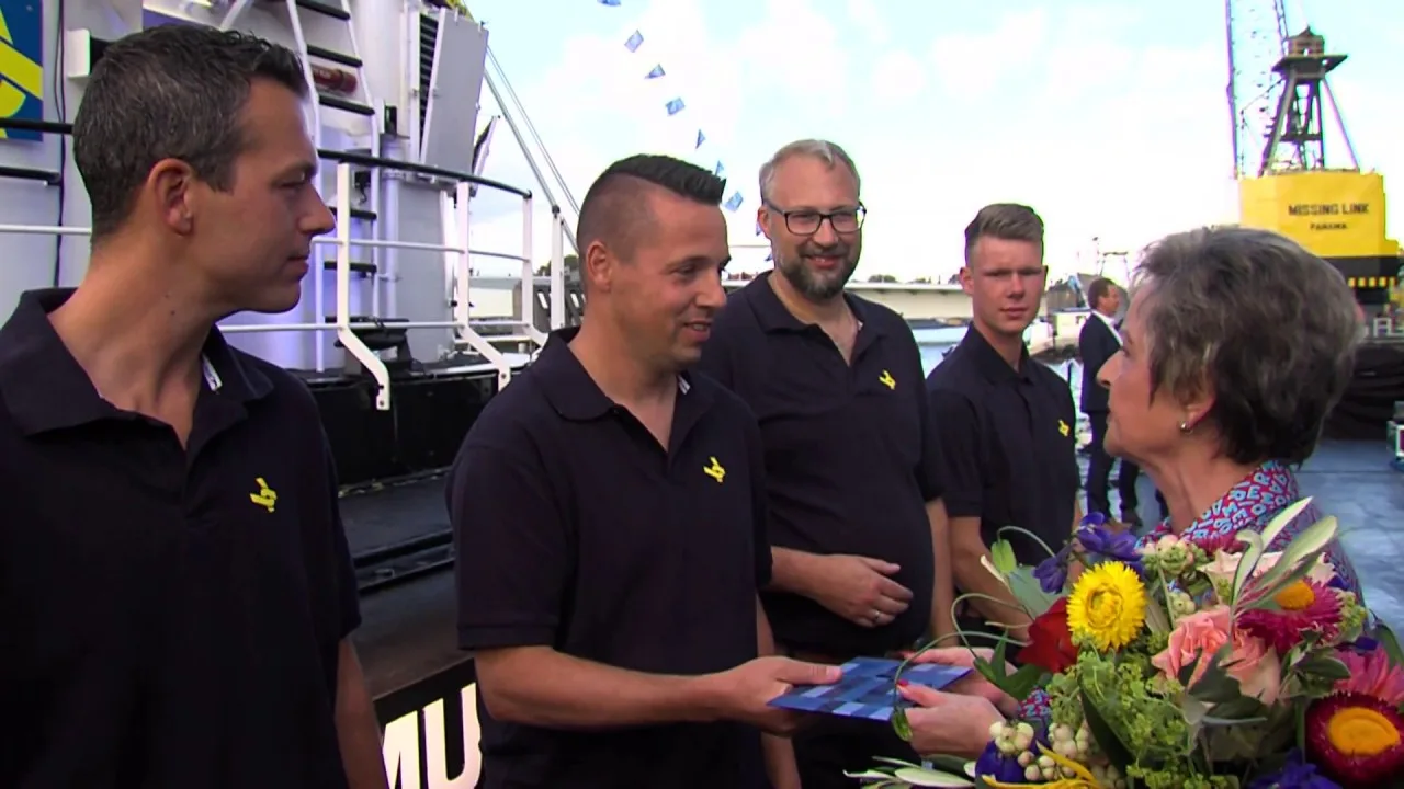 Naming ceremony for Multratug 32 and Multratug 33 in Rotterdam
